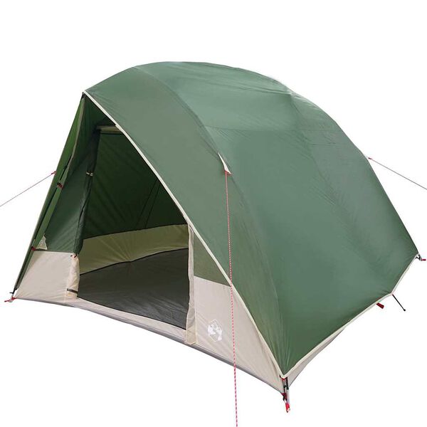 vidaXL Kamping &scaron;ator s krovom Zelena 320 x 275 x 190 cm taft