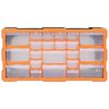 vidaXL Organizator s 22 ladice 49 x 16 x 25,5 cm