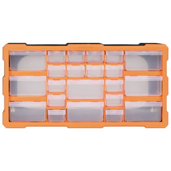 vidaXL Organizator s 22 ladice 49 x 16 x 25,5 cm