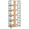 vidaXL Polica za knjige boja hrasta 78,5x33x188,5 cm konstruirano drvo