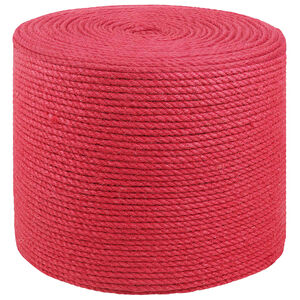 vidaXL Uže od jute 6 mm Crvena 100% Juta Tossa