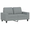 vidaXL 3-dijelni set sofa svjetlosivi od tkanine