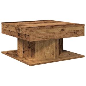 vidaXL Stol za kavu staro drvo 55x55x30 cm konstruirano drvo