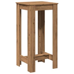 vidaXL Barski stol siva boja hrasta 51x50x103,5 cm konstruirano drvo