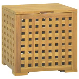vidaXL Kutija za užad 40 x 40 x 40 cm od masivne tikovine