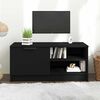 vidaXL TV ormarić crni 80 x 35 x 36,5 cm od konstruiranog drva