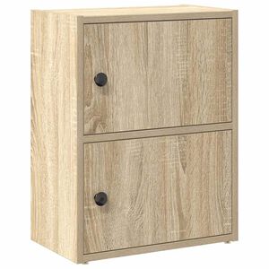 vidaXL Regal za knjige boja hrasta 40x24x52 cm od konstruiranog drva
