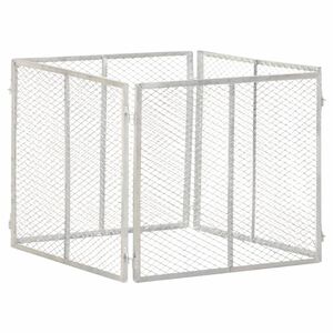 vidaXL Vrtna posuda za kompost 85 x 85 x 70 cm od pocinčanog željeza