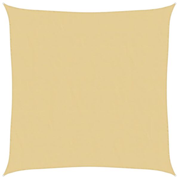 vidaXL Jedro protiv sunca boje pijeska 6x6 m 100 % poliester Oxford