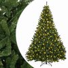 vidaXL Umjetno božićno drvce s nogom 270 cm 600 LED lampica