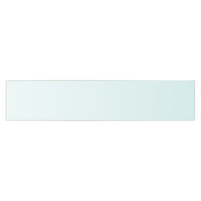 vidaXL Ploča za police staklo prozirna 70 x 15 cm