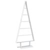 vidaXL Metalna božićna jelka KUOPIO 90 cm Čelik Bijela