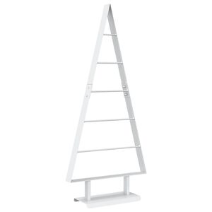 vidaXL Metalna božićna jelka KUOPIO 90 cm Čelik Bijela