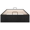 vidaXL Otomanski okvir kreveta bez madraca crni 90x190 cm od tkanine
