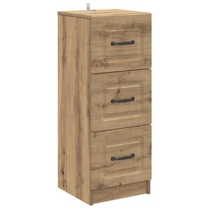 vidaXL Ormar s ladicama 33 x 34,5 x 87 cm Konstruirano drvo
