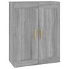 vidaXL Zidni ormarić hrast sonoma 69,5x32,5x90 cm konstruirano drvo