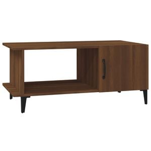 vidaXL Stolić za kavu smeđa boja hrasta 90x50x40 cm konstruirano drvo
