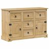vidaXL Komoda Corona 112 x 40 x 75 cm od masivne borovine