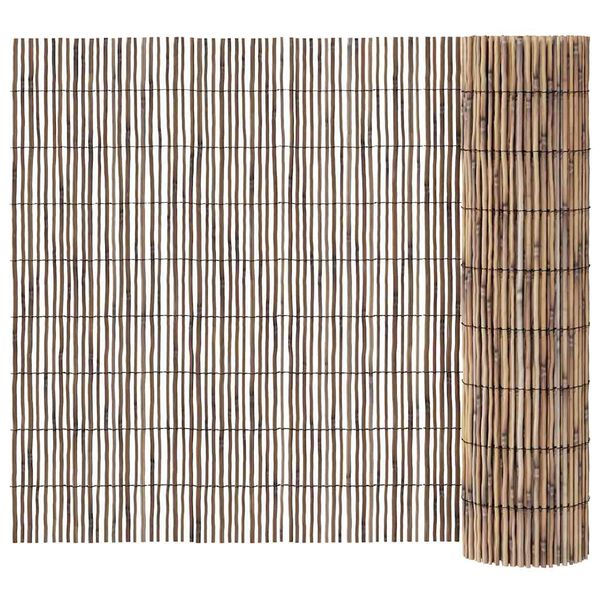 vidaXL Ograda od trske Prirodna 300 x 140 cm Reed