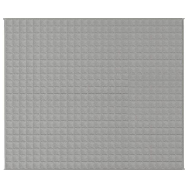 vidaXL Te&scaron;ka deka siva 220x260 cm 11 kg od tkanine