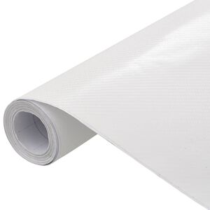 vidaXL Folija za automobil 4D bijela 100 x 150 cm