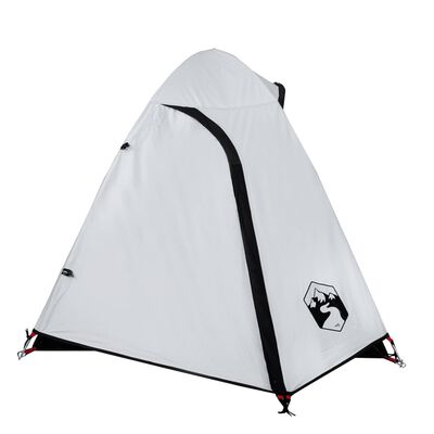 vidaXL Kupolasti šator za kampiranje za 2 osobe bijeli vodootporni