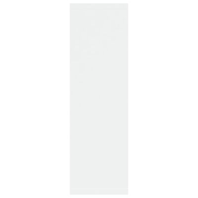 vidaXL Zidna polica bijela 85 x 16 x 52,5 cm od konstruiranog drva