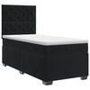 vidaXL Boxspring krevet s madracem Crna 100 x 200 cm Bar&scaron;un
