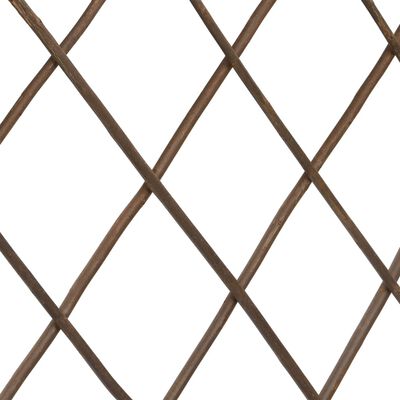 vidaXL Rešetkaste ograde od vrbe 5 kom 180 x 120 cm