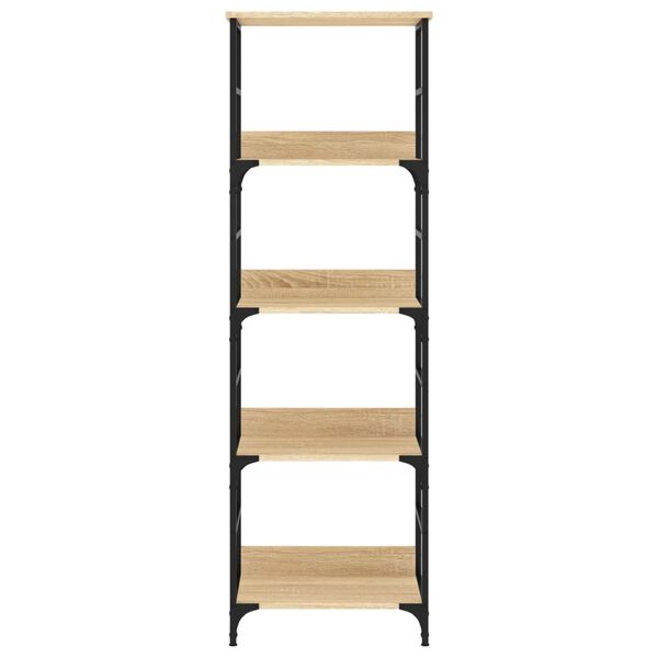 vidaXL Polica za knjige boja hrasta 50x33x153 cm konstruirano drvo