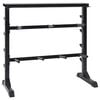 vidaXL Rack za bučice Crna 99 x 45 x 95,5 cm Čelik s prahom premazan