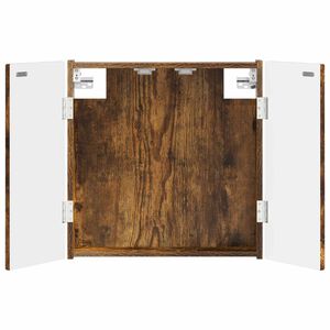 vidaXL Kabinet za mete ARNHEM Dimljeni hrast 52,5 x 10,5 x 53,5 cm