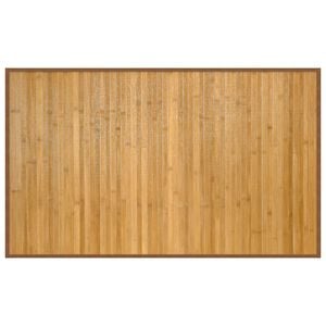 vidaXL Tepih pravokutni prirodni 60 x 100 cm od bambusa