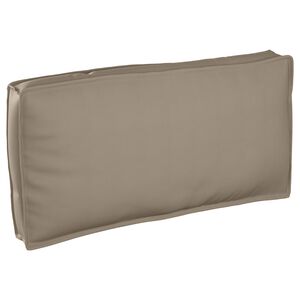 vidaXL Jastuk Oxford tkanina Sivo-smeđa 120 x 60 x 12 cm