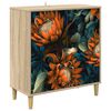 vidaXL Kreveta LOCHEM Sonoma 69 x 33 x 75 cm Konstruirano drvo