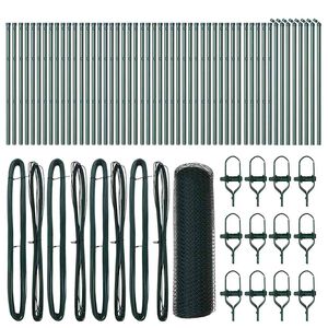 vidaXL Stup za ogradu Zelena