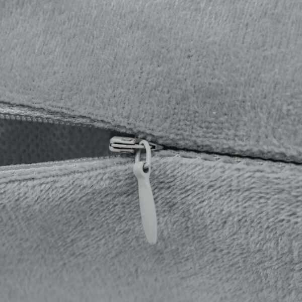 vidaXL Set jastuka od tkanine 2 kom 45 x 45 cm sivi