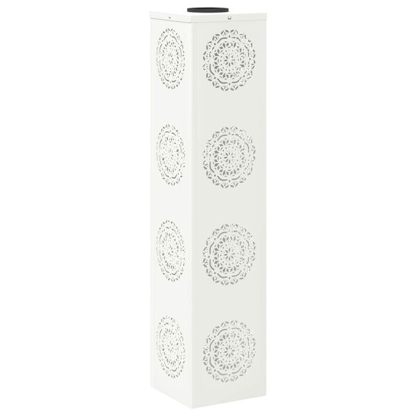 vidaXL Solarna LED svjetlost za stazu 2 pcs Bijelo