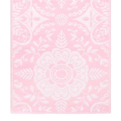 vidaXL Vanjski tepih ružičasti 80 x 150 cm PP