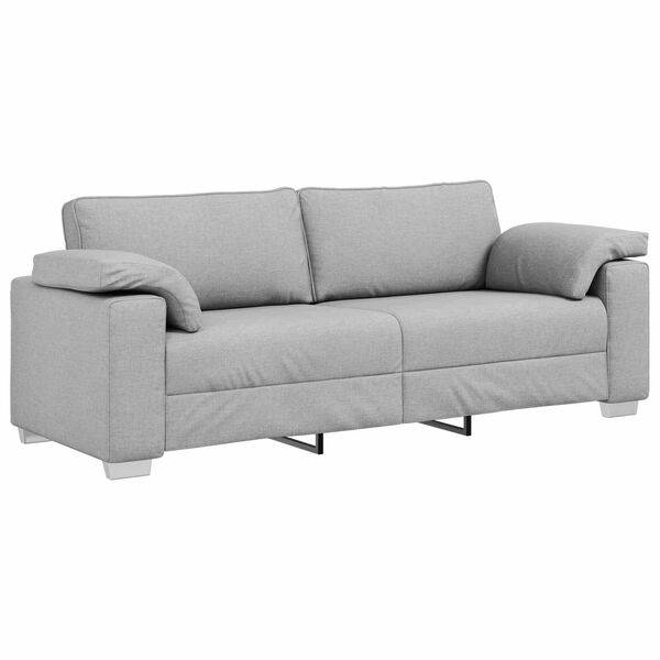 vidaXL Sofa 178cm Oblačnosiva tkanina