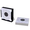 vidaXL Držač meta i hvatač kuglica + 100 papirnatih meta 14 cm