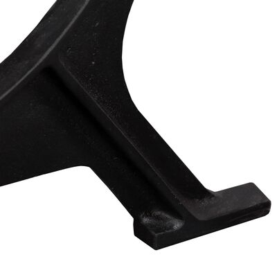 vidaXL Noge za blagovaonski stol od lijevanog željeza 2 kom u obliku O