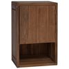 vidaXL Ormar za kupaonicu Prirodna 45 x 30 x 70 cm Čvrsto teak drvo