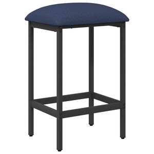 vidaXL Barska stolica Plava 40 x 32 x 64 cm Konstruirano drvo