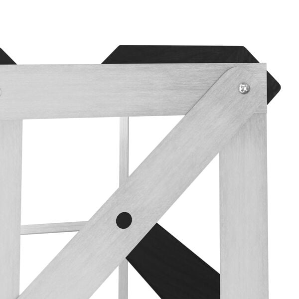 vidaXL Stalak za vino za 72 boce crni od masivne borovine