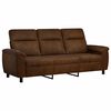 vidaXL Sofa Smeđa 214 x 90 x 95 cm Umetnička suknja koža