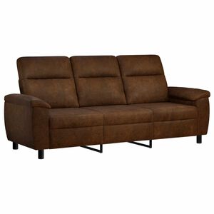 vidaXL Sofa Smeđa 214 x 90 x 95 cm Umetnička suknja koža
