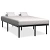 vidaXL Okvir za krevet crni metalni 160 x 200 cm
