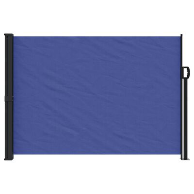 vidaXL Uvlačiva bočna tenda 140 x 600 cm plava