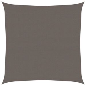 vidaXL Jedro za za&scaron;titu od sunca 160 g/m&sup2; antracit 7 x 7 m HDPE